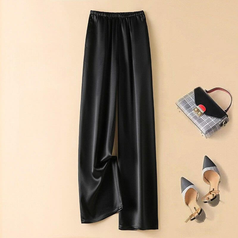 Silky Smooth Women's Satin Pants