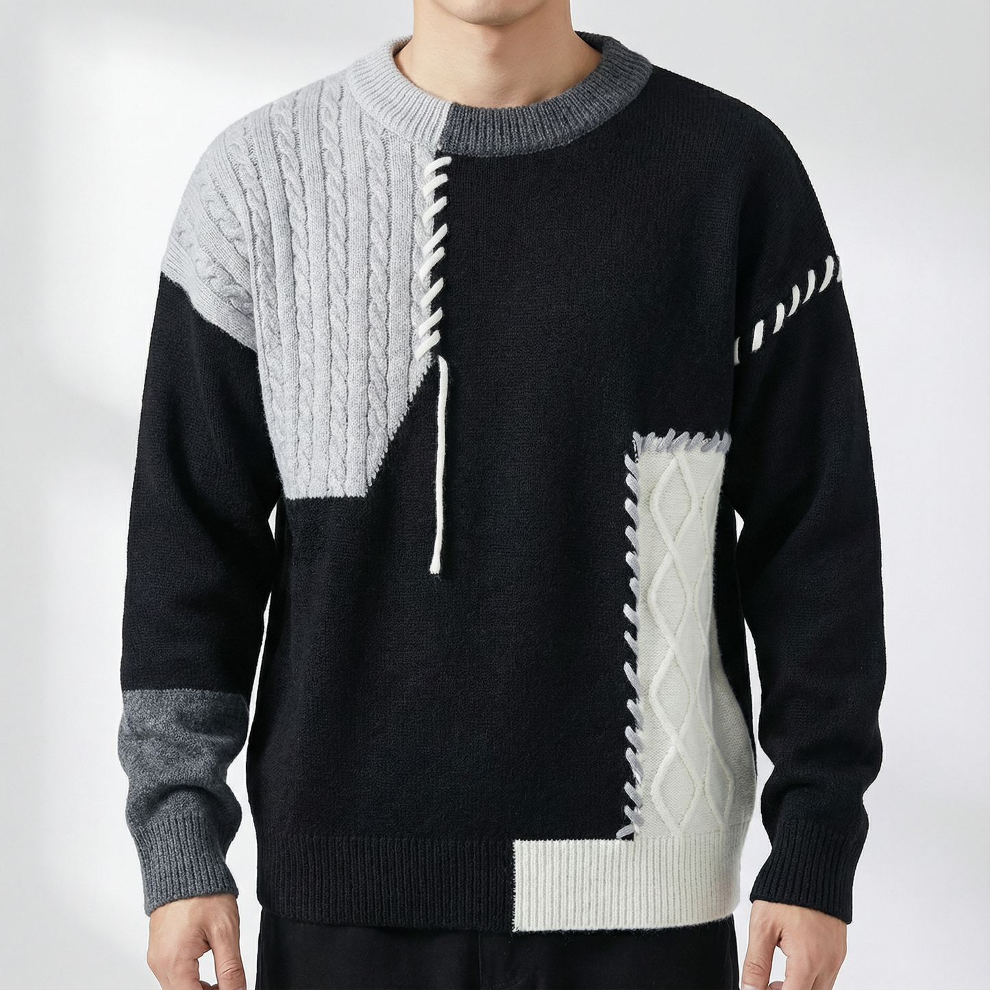 Lorenzo Men's Unique Jumper - VibreMode