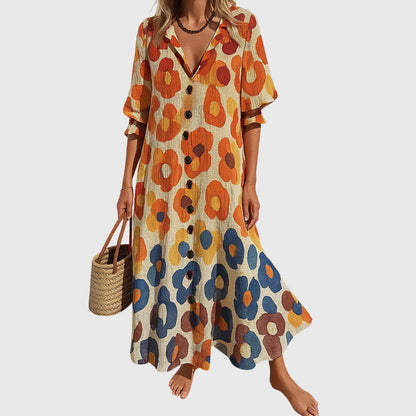 Beautiful Floral Long Dress