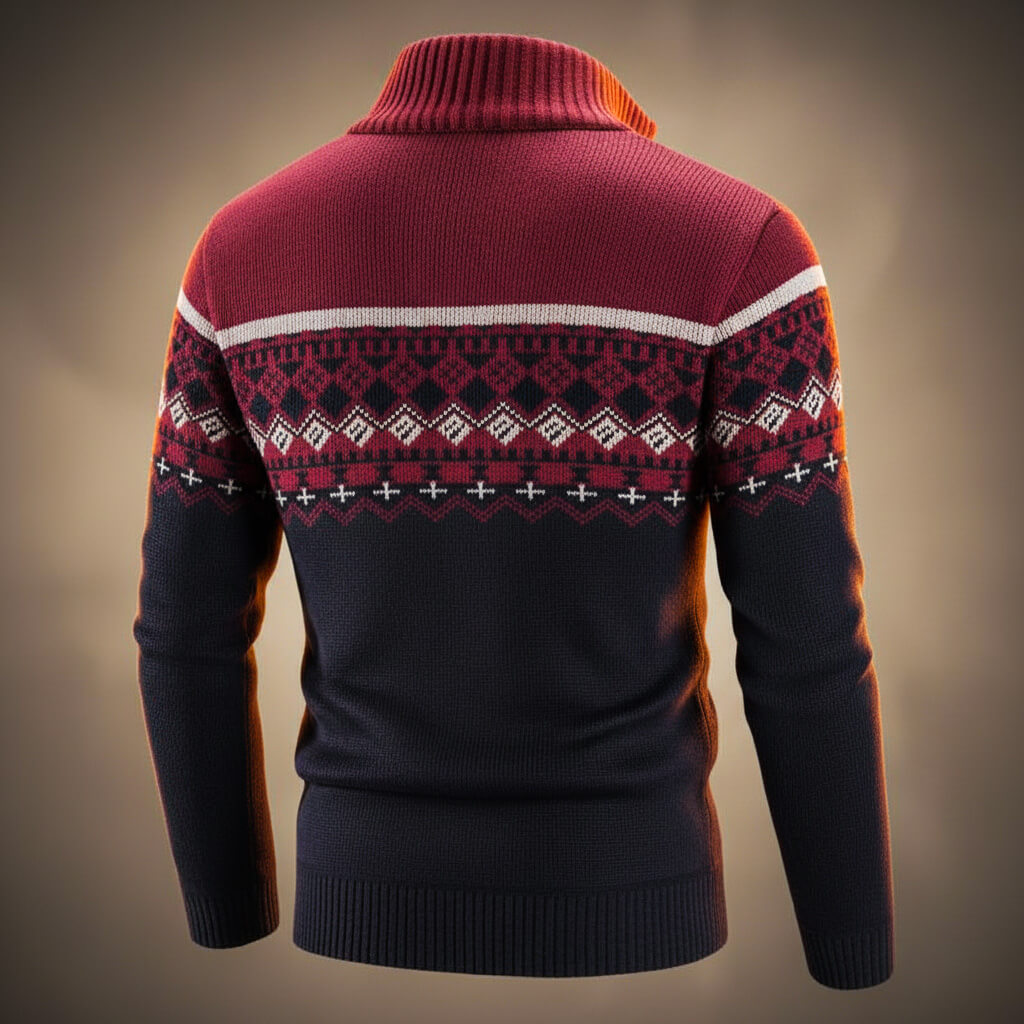Luxury Pure Wool Pea Coat Jacket