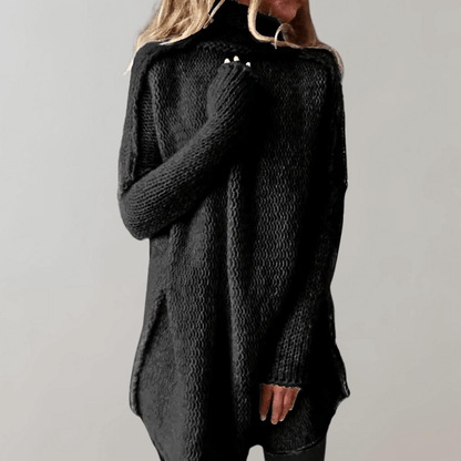 Women's Long Relaxed Fit Sweater - VibreMode