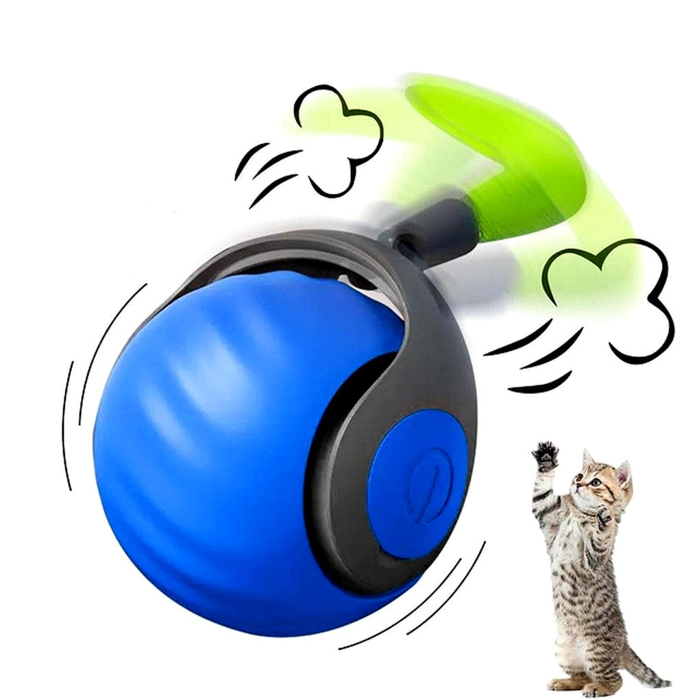 Interactive Cat Ball Toy Rolling Play Sphere - VibreMode