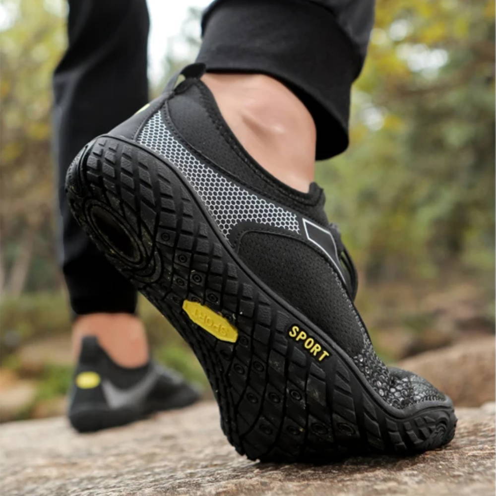 Comfortable Water Shoes with Breathable Mesh and Grip Sole