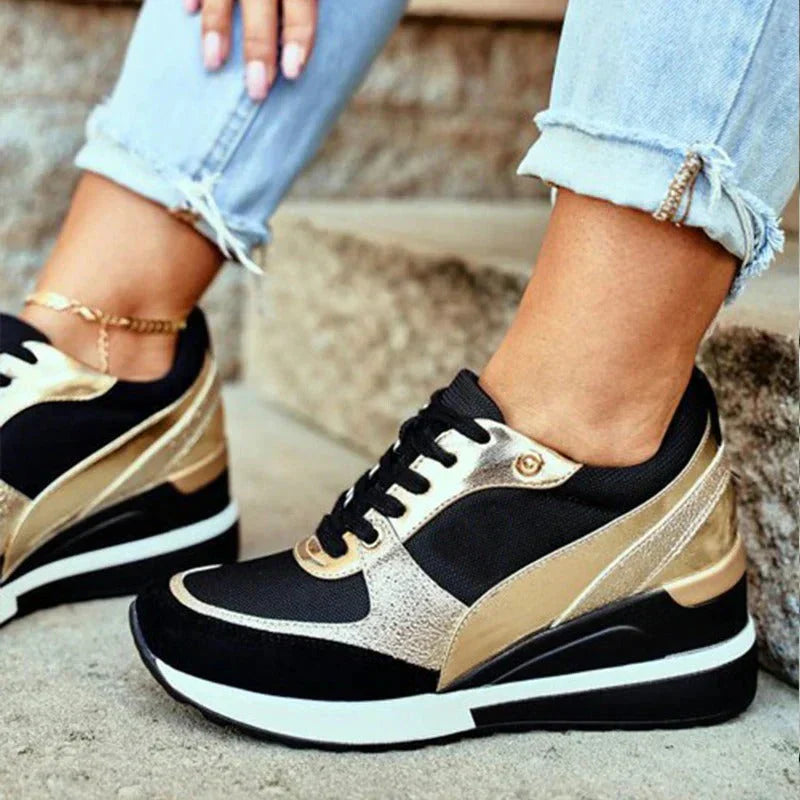 Lightweight Knit Sneakers Arch Support Memory Foam