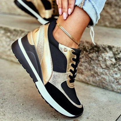 Lightweight Knit Sneakers Arch Support Memory Foam