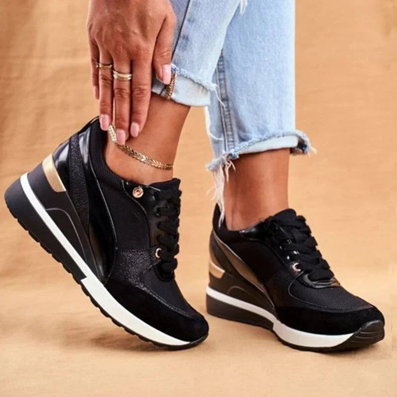 Lightweight Knit Sneakers Arch Support Memory Foam