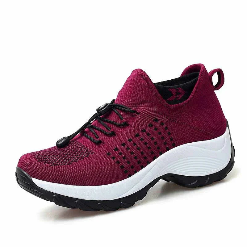 Comfortable Women's Mesh Slip On Sneaker Shoes