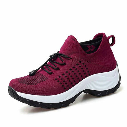 Comfortable Women's Mesh Slip On Sneaker Shoes