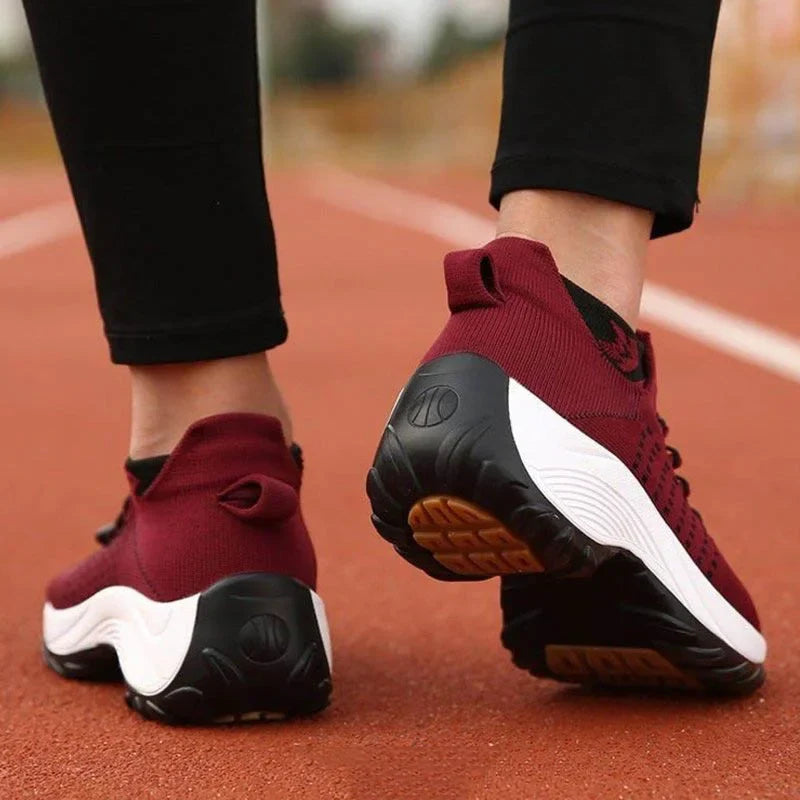 Comfortable Women's Mesh Slip On Sneaker Shoes