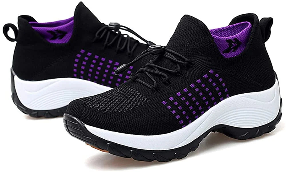 Comfortable Women's Mesh Slip On Sneaker Shoes