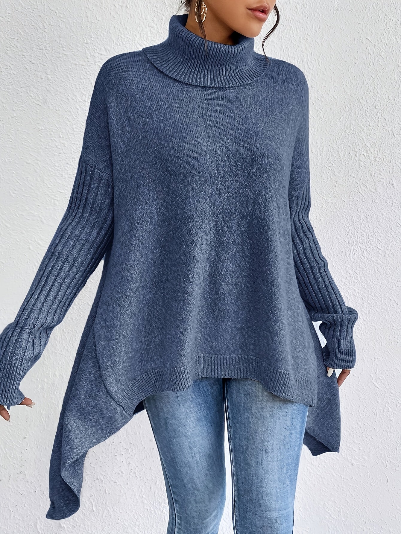 Soft Knitted Pullover Sweater