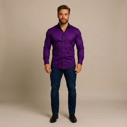 Men's Wrinkle-Resistant Dress Shirt