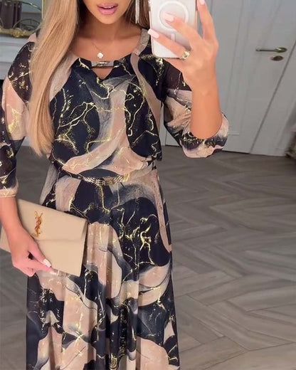 Beautiful Flowy Long Evening Dress