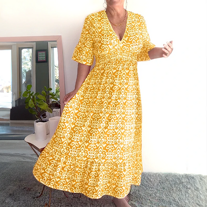 Floral Chic Summer Dress