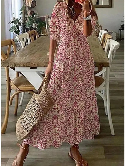 Women's Floral Maxi Dress