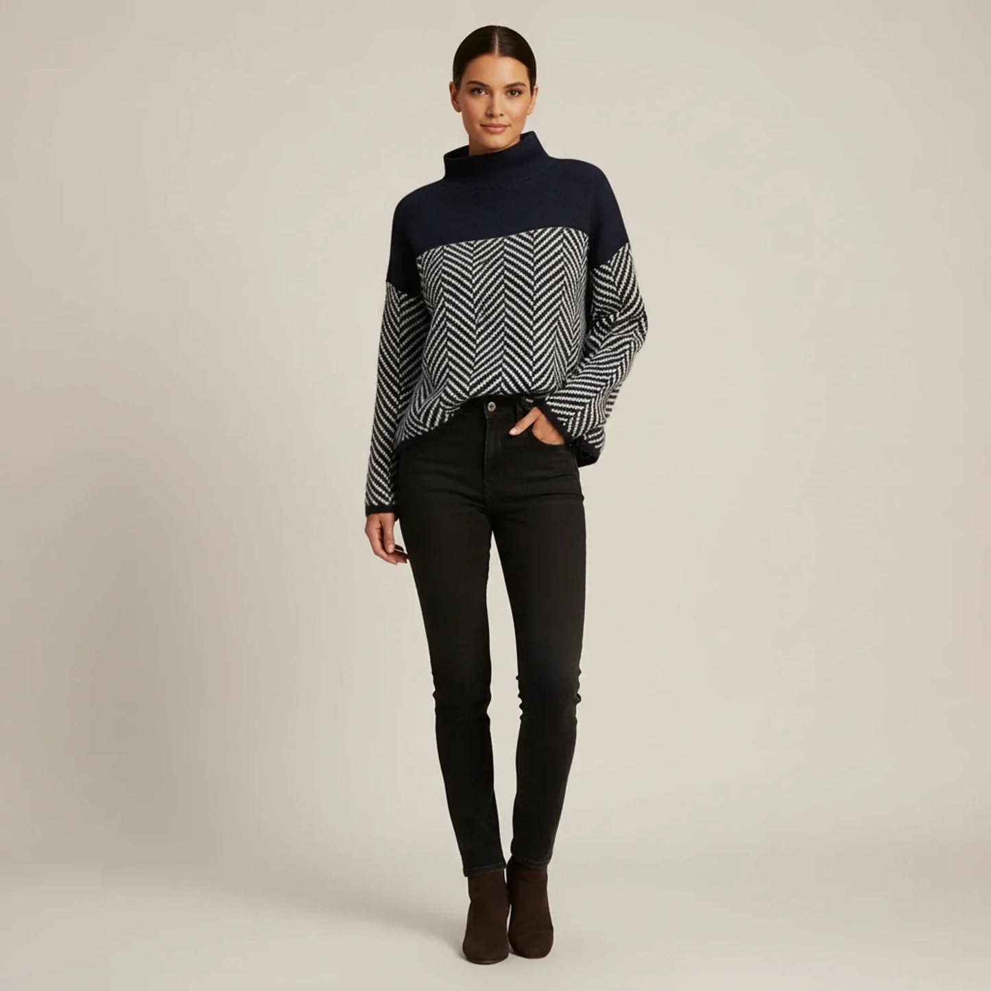 Women's Pastel Crew Neck Sweater