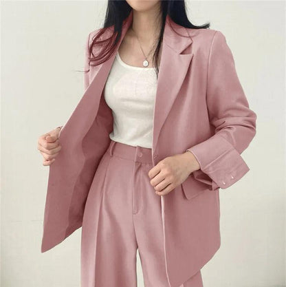 Classic Ladies Two Piece Suit Set