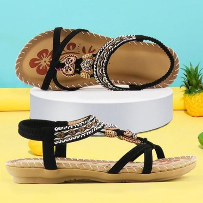 Comfy Women's Heeled Contour Sandals - VibreMode