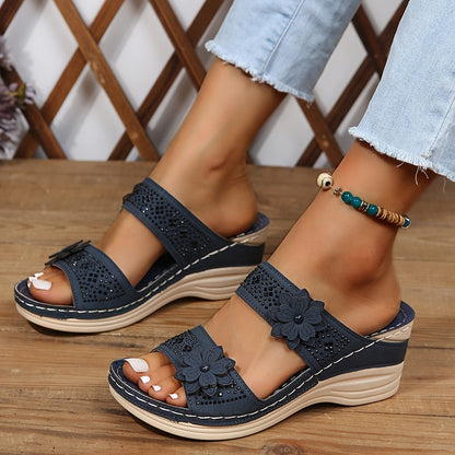 Women's Wedge Slide Sandals
