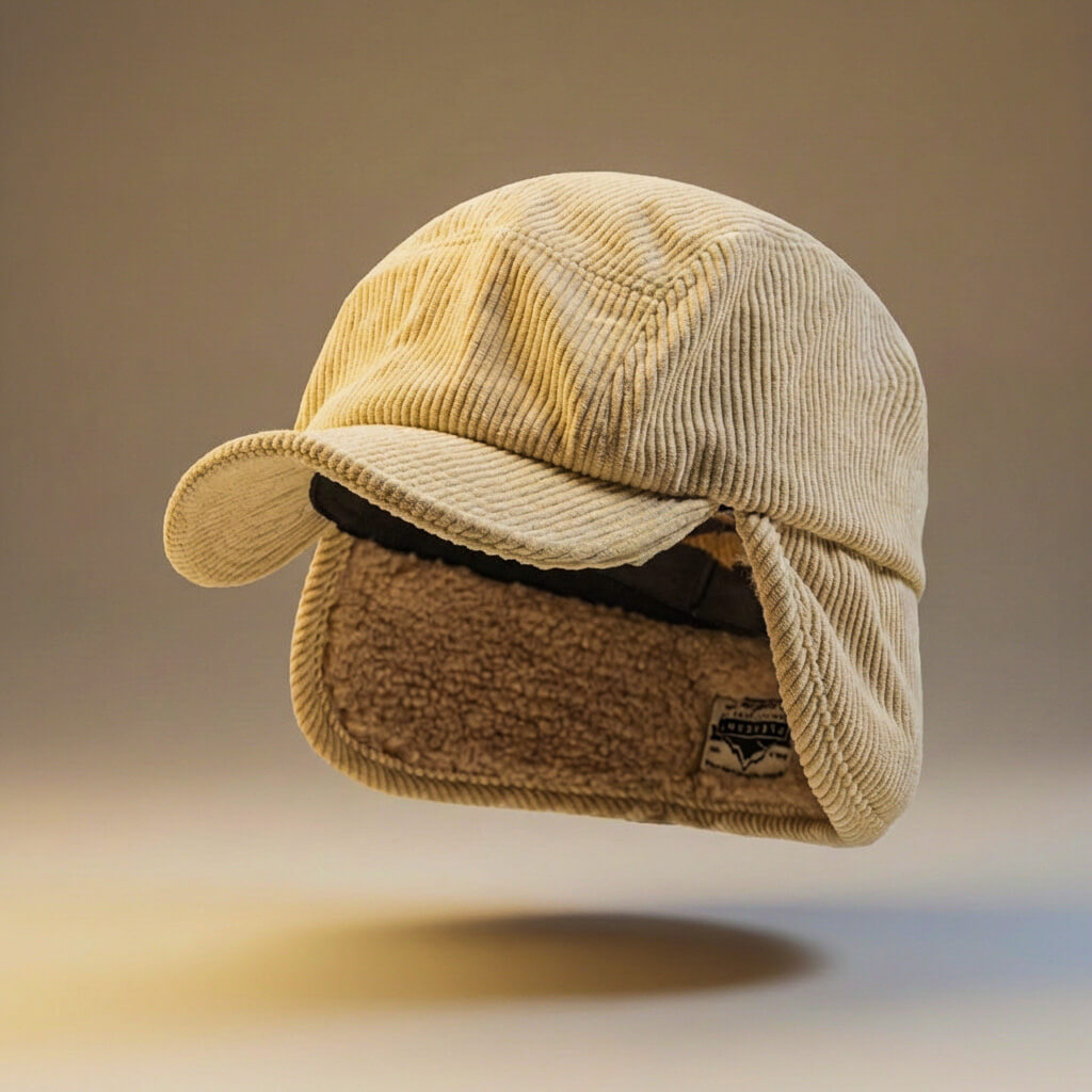 Rustic Textured Winter Beanie