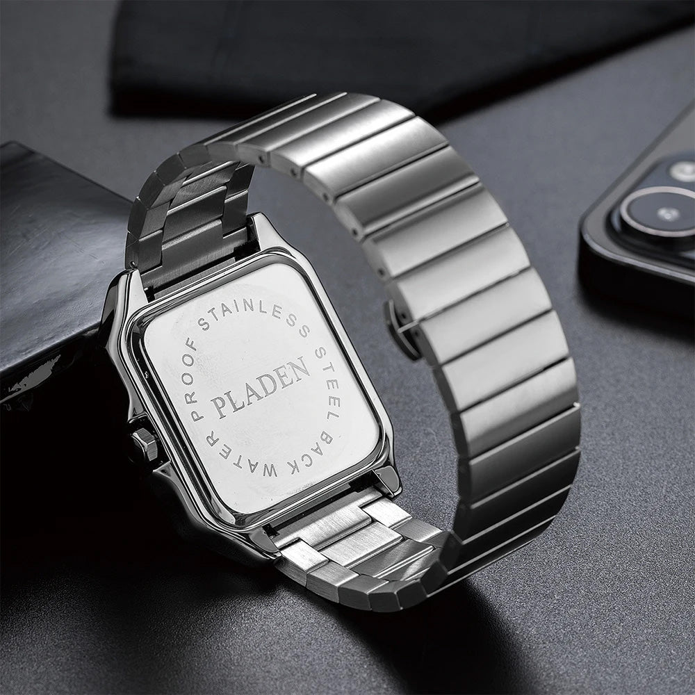 Elegant Leather Strap Watch