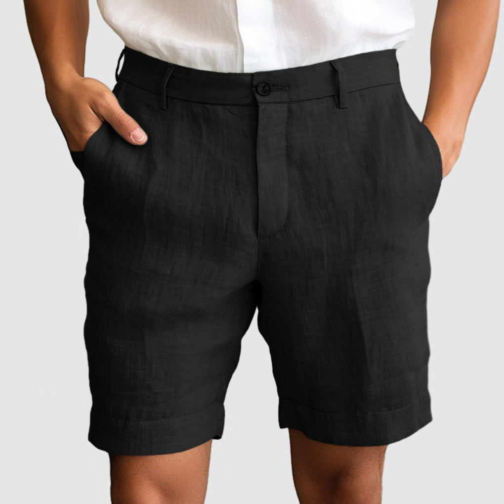 Men's Cotton Linen Shorts