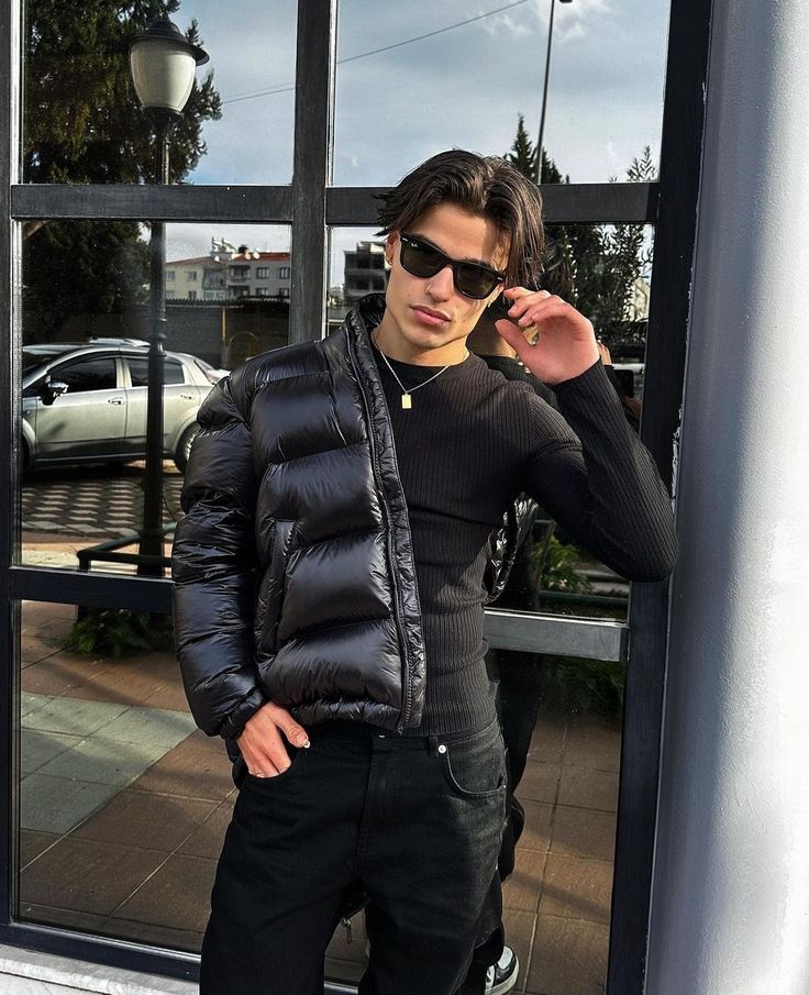 Men's Down Puffer Jacket Insulated