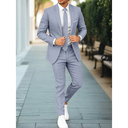Men's 2-Piece Casual Suit