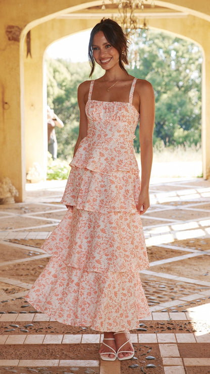 Greta Women's Floral Maxi Dress