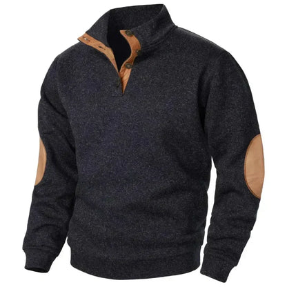 Men's V-Neck Casual Sweatshirt