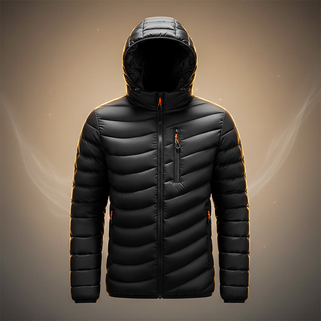 Warm Padded Hoodie Jacket - VibreMode