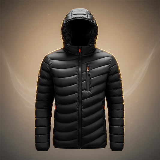 Warm Padded Hoodie Jacket - VibreMode