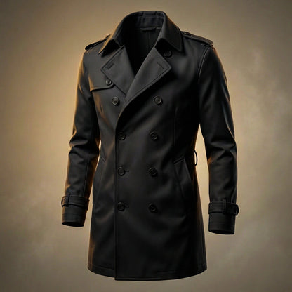 Luxury Classic Long Trench Coat