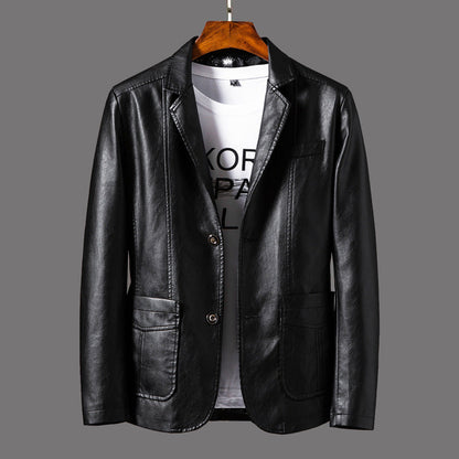 Norris Leather Blazer - Jack Hafford