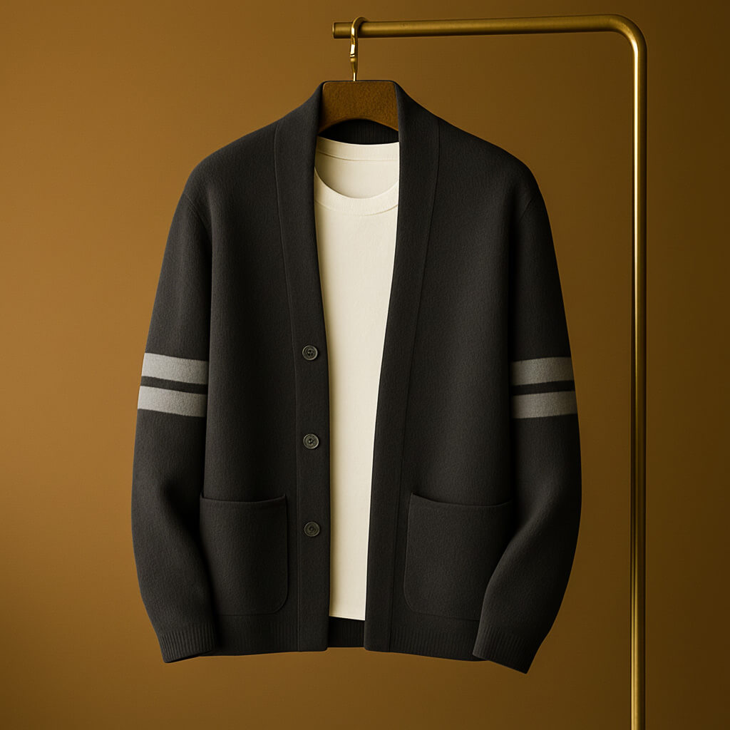 Classic Soft Merino Wool Cardigan