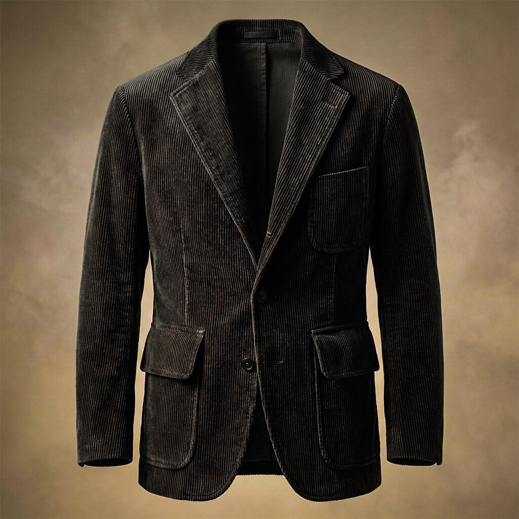 Luxury Textured Cotton Jacket