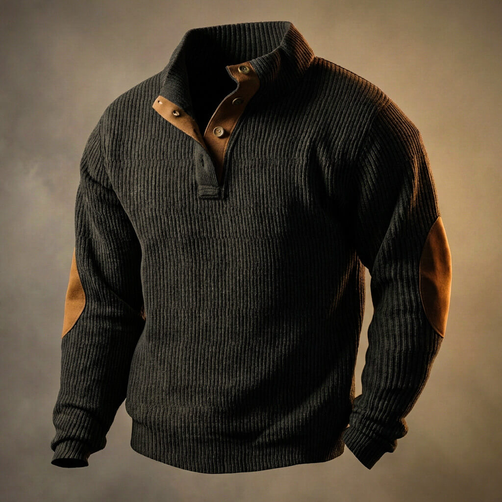 Luxury Textured Button Down Shirt