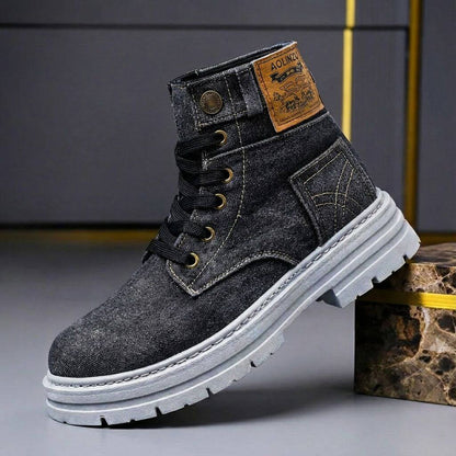 Classic Blue High Top Sneakers
