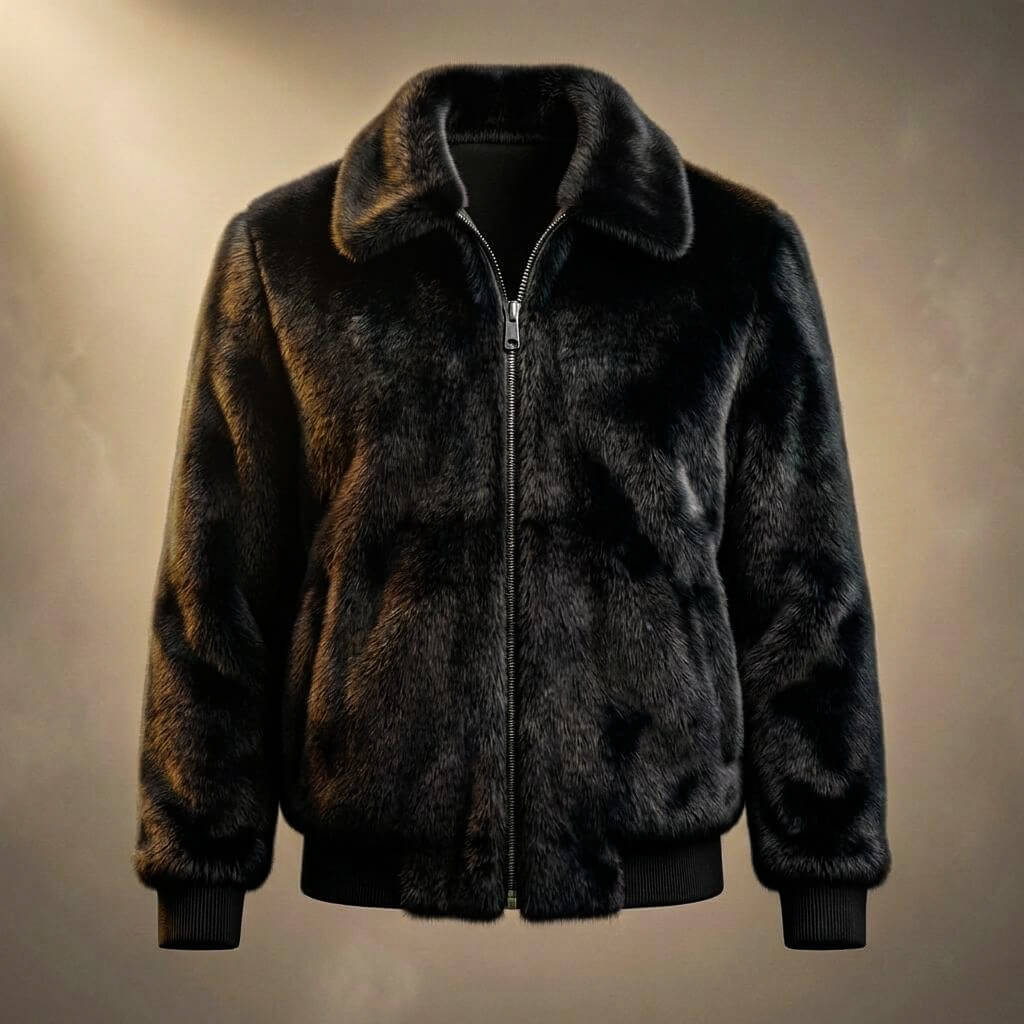 Luxury Genuine Fur Winter Coat