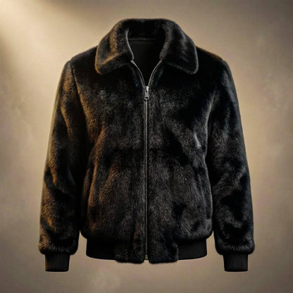 Luxury Genuine Fur Winter Coat