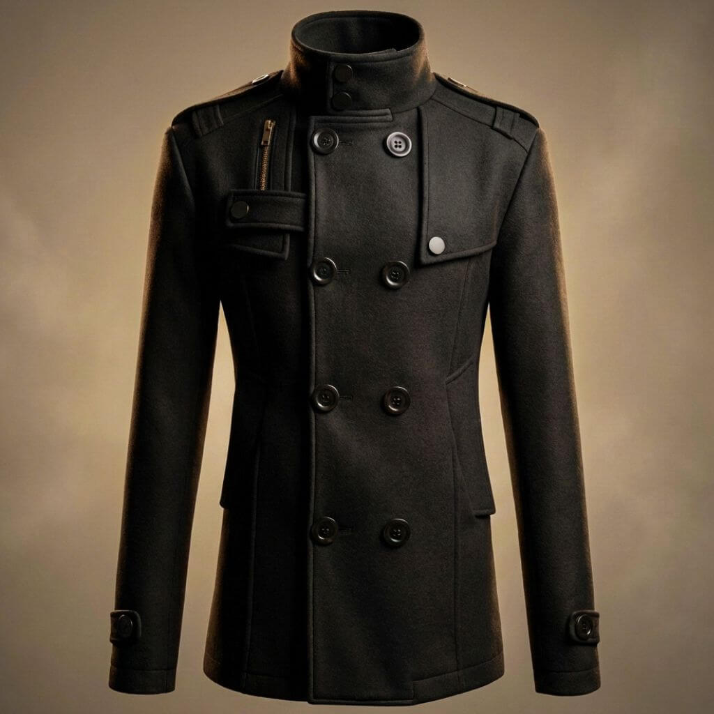 Classic Pure Wool Overcoat