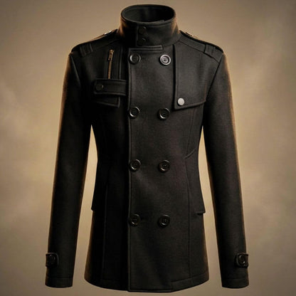 Classic Pure Wool Overcoat