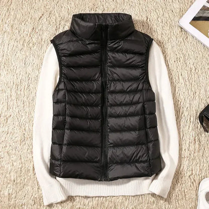 Women's Windbreaker Bodywarmer Zip Front