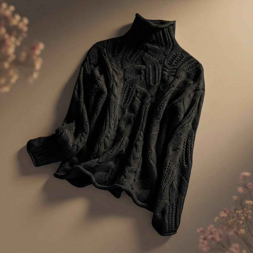 Warm Wool Crew Neck Sweater