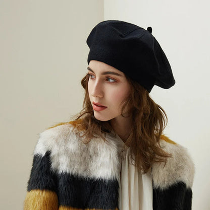Women's Slouchy Beret Casual Soft Style - VibreMode