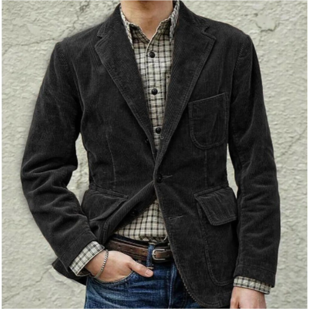 Men's Classic Vintage Blazer - VibreMode
