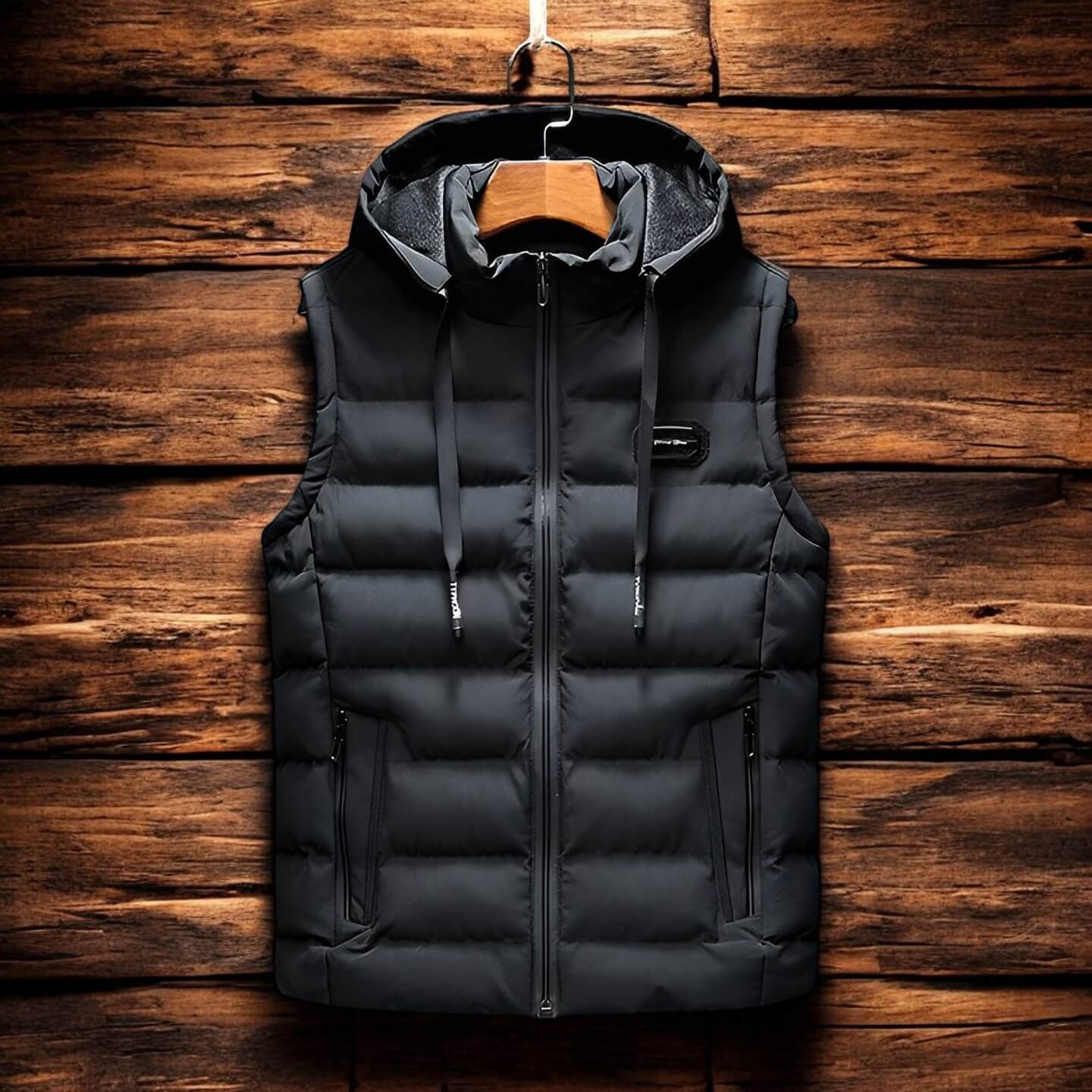 Waterproof Hooded Puffer Vest