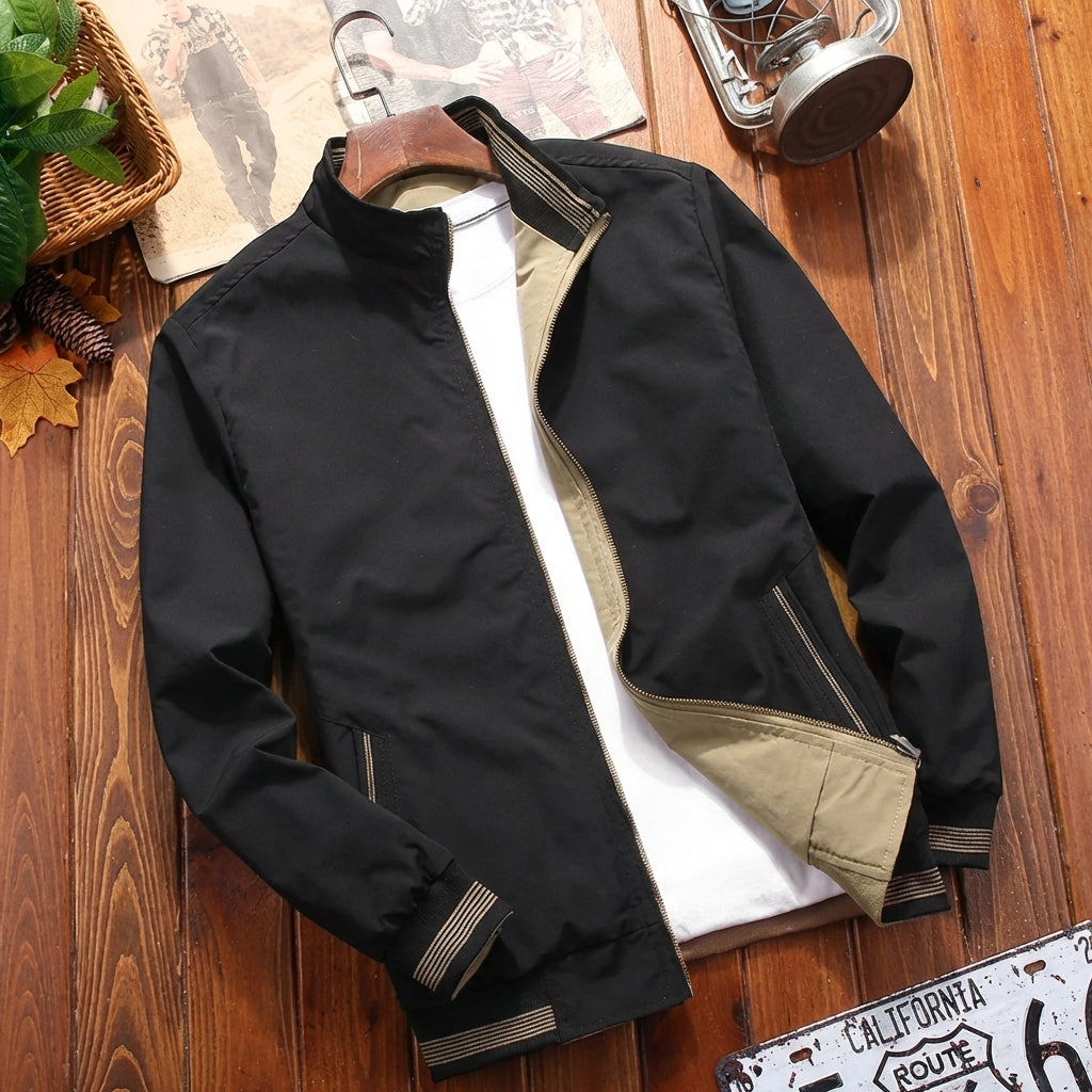 Breezeguard Men's Cotton Bomber Jacket