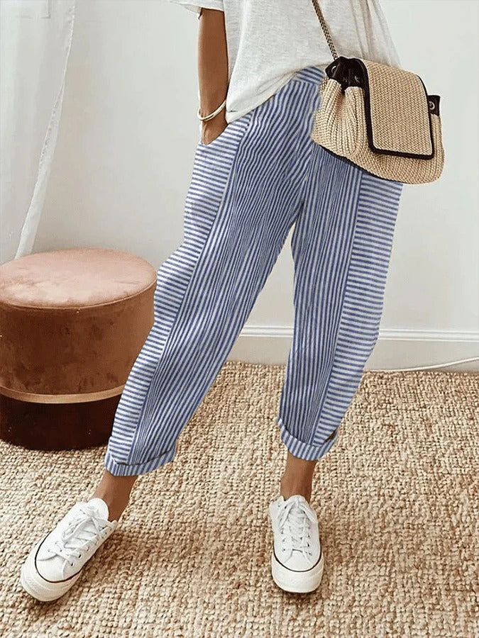 Classic Stripe Trousers - VibreMode