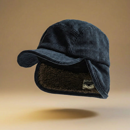 Rustic Textured Winter Beanie